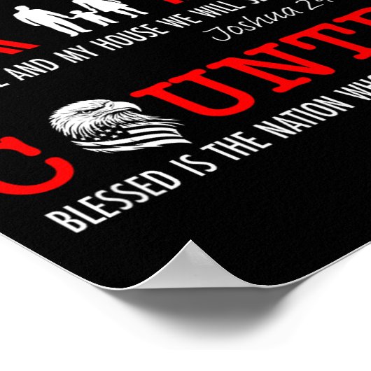 God Family Country Poster (Hoek)