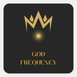 GOD FREQUENTIE Sticker