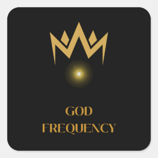 GOD FREQUENTIE Sticker