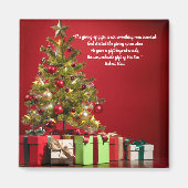 God gaf het grootste cadeau van alles, zijn zoon M Magneet (Voorkant)