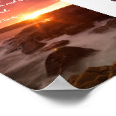 God gaf ons een geest - Bijbel Poster (Hoek)