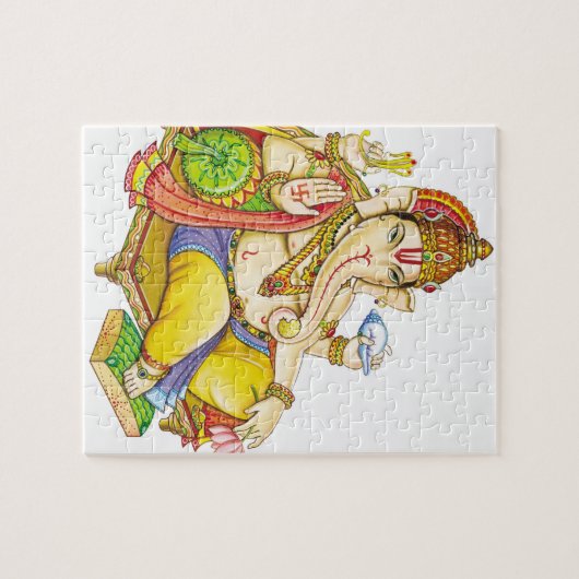 God Ganesha, Lord Ganesh Legpuzzel (Horizontaal)