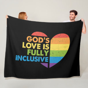 God Gay Christelijk Lgbt Fleece Deken