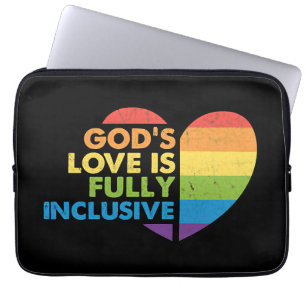 God Gay Christelijk Lgbt Laptop Sleeve