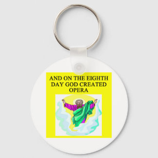 god gecreeerde opera sleutelhanger