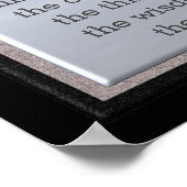 God geef me de sereniteit - kunstdrukken poster (Hoek)