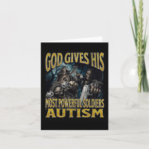 God geeft zijn krachtigste autisme grappige harde kaart