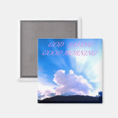 GOD GEZEGDE GOOD MORING MAGNEET (Voorkant / Achterkant)