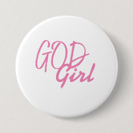 God Girl Button