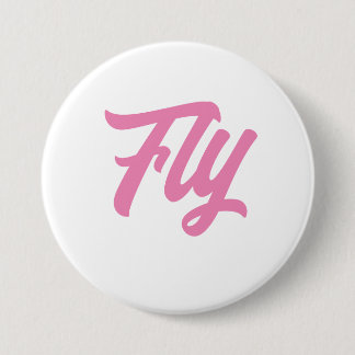 God Girl Button- Fly Ronde Button 7,6 Cm