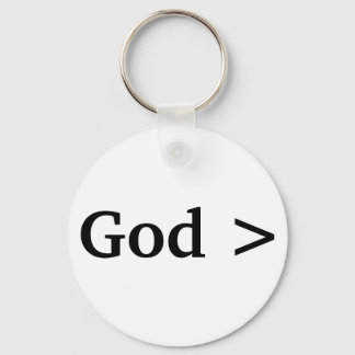 God > God is Groter Dan....Alles Sleutelhanger