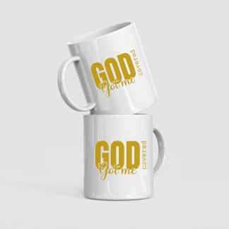 God Got Me Cover - Inspirerend Christelijke thee Koffiemok