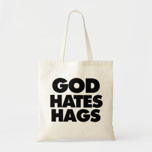 God haat honden tote bag