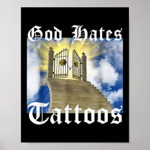 God haat Tattoos 1 Poster