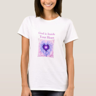 God Heart God zit in je hart T-shirt