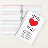 God Heart You Notitieboek (Binnen)