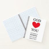 God Heart You Notitieboek (Binnen)