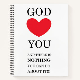 God Heart You Notitieboek