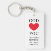 God Heart You Sleutelhanger (Voorkant)