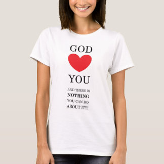 God Heart You T-shirt voor dames