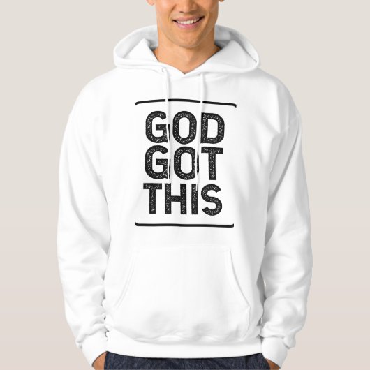 God heeft dit hoodie (Voorkant)