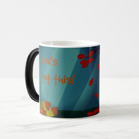 God heeft dit! mok (Voorkant links)