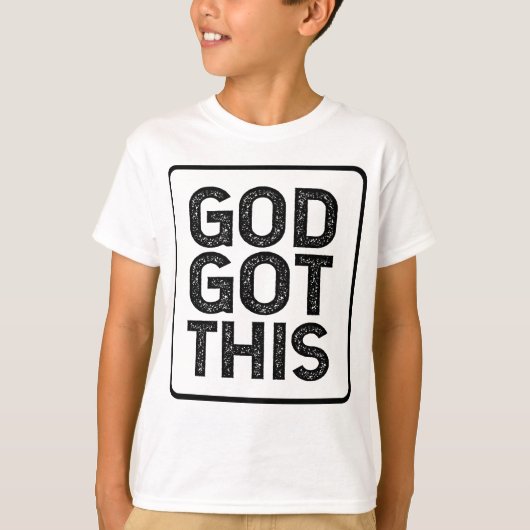 God heeft dit t-shirt (Voorkant)