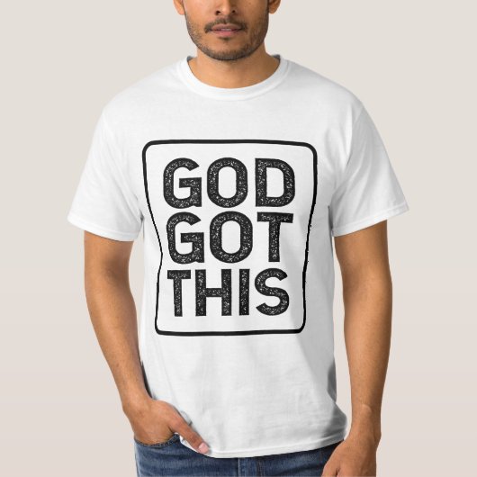 God heeft dit t-shirt (Voorkant)
