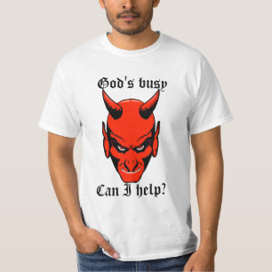 God heeft het druk t-shirt