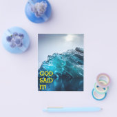 God heeft het gezegd! flyer (Enkel)