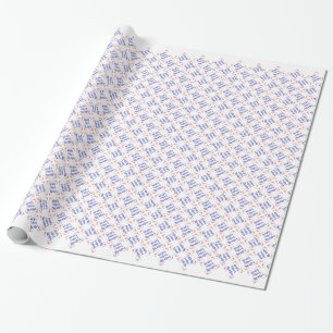 God Heeft Het Gezegd! Vier Rode Bloemen Cadeaupapier