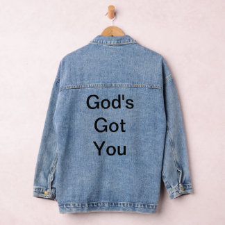 God heeft je denim jacket