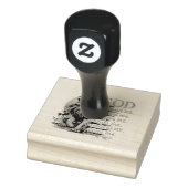 God heeft mij ontworpen... 	rubberstempel (Stempel)