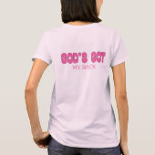 God heeft mijn T-shirt aan (Achterkant)