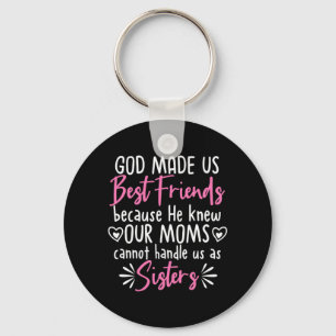 God heeft ons beste vrienden gemaakt sleutelhanger