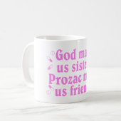 God heeft ons zussen gemaakt koffiemok (Voorkant links)