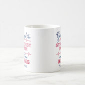 God heeft sterke vrouwen genezen koffiemok (Center)