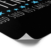 God heeft Zijn genade over u vergoten Poster (Hoek)