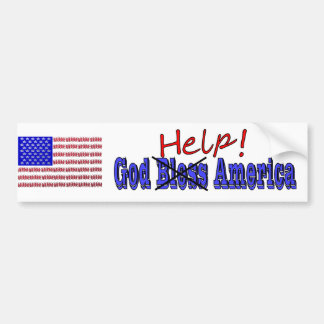 God Help Amerika Bumpersticker