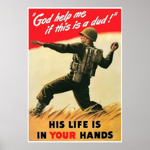 God help me als dit een idioot is. — Grens Poster
