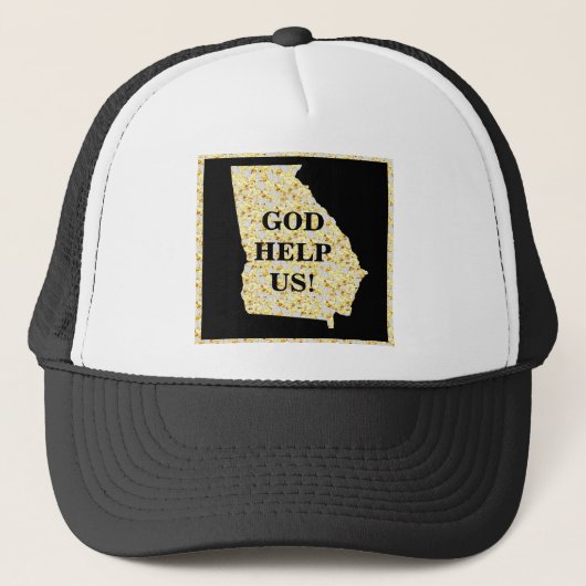 GOD HELP US GEORGIA TRUCKER PET (Voorkant)
