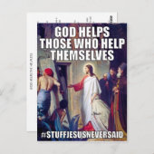 God Helpt (SJNS) Briefkaart (Voorkant / Achterkant)