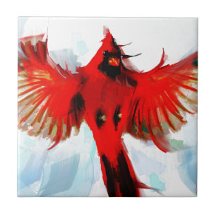 God hield van de vogels tegeltje