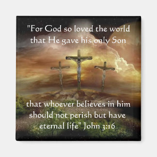 God hield zo van de Wereld Magneet