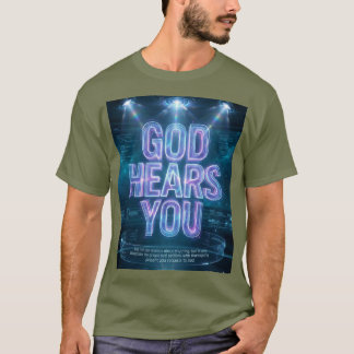 God hoort je – Neon Glow T-shirt