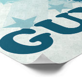 God houdt van Guyana Poster (Hoek)