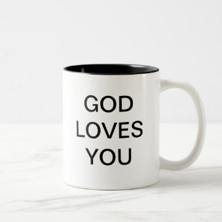 GOD HOUDT VAN JE TWEEKLEURIGE KOFFIEMOK