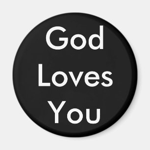 God houdt van jou magneet