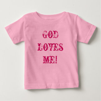 God houdt van mij! Baby T-shirt