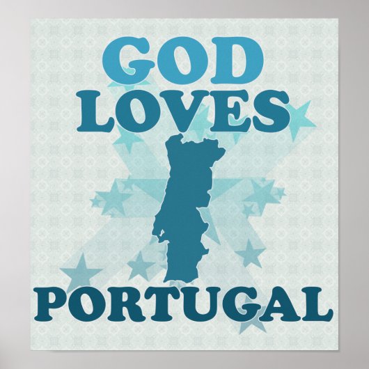 God houdt van Portugal Poster (Voorkant)